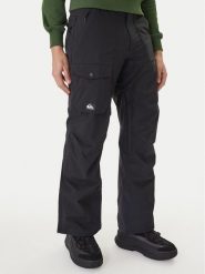 Quiksilver Spodnie snowboardowe Utility EQYTP03220 Czarny Modern Fit. Czarne spodnie sportowe męskie Quiksilver, m, bez wzorów, z syntetyku, narciarskie. Za 979.99 zł.
