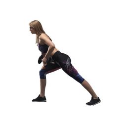 Damskie legginsy 3/4 Dorawon Electric. Niebieskie legginsy damskie DORAWON, bez wzorów. Za 430.50 zł.