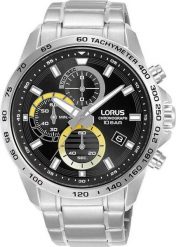 Zegarek Lorus Zegarek Lorus RM351JX9 Chronograf męski. Zegarki męskie Lorus, bez wzorów. Za 415.00 zł.