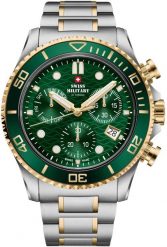 Zegarek Swiss Military Hanowa Zegarek męski Swiss Military by Chrono SM34101.05 srebrny. Szare zegarki męskie Swiss Military Hanowa, bez wzorów, srebrne. Za 2,490.00 zł.