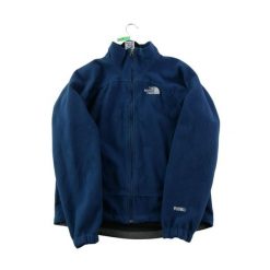 Second life - Kurtka polarowa męska WindWall - Stan bardzo dobry. Niebieskie kurtki męskie The North Face, m, bez wzorów, z materiału, klasyczne, bez kaptura. Za 212.96 zł.