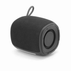 PRZENOŚNY GŁOŚNIK BLUETOOTH LED SPK-BT-LED-03-BK RMS 2X 5W, WBUDOWANY MIKROFON, KOLOR CZARNY, USB, AUX, MICROSD. Czarne głośniki przenośne Gembird. Za 55.99 zł.
