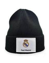 Real Madryt czapka zimowa hat RM5GO29 czarny OSFM. Czarne czapki damskie REAL MADRID, na zimę, bez wzorów, z materiału. Za 93.41 zł.