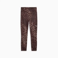 Legginsy damskie Puma TAD ESSENTIAL SPOTTED HAZE brązowe 52851513 r S. Brązowe legginsy damskie Puma, bez wzorów, z dzianiny. Za 146.17 zł.