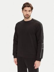 EA7 Emporio Armani Bluza 7M000140 AF12660 UC001 Czarny Regular Fit. Czarne bluzy męskie EA7 Emporio Armani, m, bez wzorów, z bawełny, bez ramiączek, bez kaptura. W wyprzedaży za 239.99 zł.