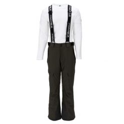 REHALL - BACKBONE-R - Herren Wintersporthose. Czarne spodnie sportowe męskie REHALL, m, bez wzorów, narciarskie. W wyprzedaży za 548.10 zł.