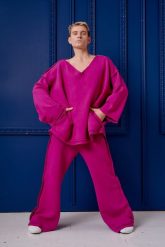Bluza Sigma Męska Fuksja. Czerwone bluzy męskie Hultaj Polski, m, bez wzorów, z bawełny, casualowe, bez ramiączek, bez kaptura. Za 389.00 zł.