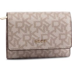 Mały Portfel Damski DKNY - R82ZJ503 Hmp Logo/Lat HOK. Brązowe portfele damskie DKNY, ze skóry ekologicznej. W wyprzedaży za 209.00 zł.