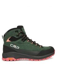CMP Trekkingi Vertyx Mid Wmn Wp 3Q17286 Zielony jasny. Zielone obuwie trekkingowe damskie CMP, ze skóry, bez zapięcia. Za 689.99 zł.