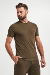 T-shirt męski z logo AERONAUTICA MILITARE. T-shirty męskie Aeronautica Militare, m, bez wzorów, bez kołnierzyka, bez ramiączek. W wyprzedaży za 335.30 zł.