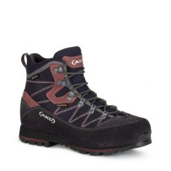 Buty trekkingowe Gore-tex damskie Aku Trekker L.3. Czarne obuwie trekkingowe damskie Aku, z gore-texu, za kostkę, bez zapięcia. Za 549.00 zł.