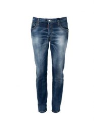 Dsquared2 Jeansy "Skater Jean" | S74LB1281 S30664 | Mężczyzna | Granatowy. Niebieskie jeansy męskie Dsquared2, z bawełny, eleganckie. W wyprzedaży za 1,399.00 zł.