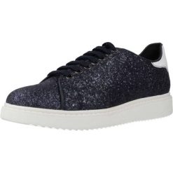 Buty GEOX D THYMAR C Niebieski. Niebieskie obuwie trekkingowe damskie Geox, z syntetyku, bez zapięcia. Za 268.99 zł.