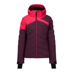 Kurtka narciarska damska CMP. Czerwone kurtki sportowe damskie CMP, na zimę, xs, bez wzorów, bez ramiączek, bez kaptura, narciarskie. Za 659.99 zł.