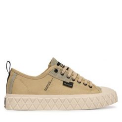 Trampki Palladium. Brązowe trampki i tenisówki damskie Palladium, bez wzorów, bez zapięcia. Za 379.99 zł.