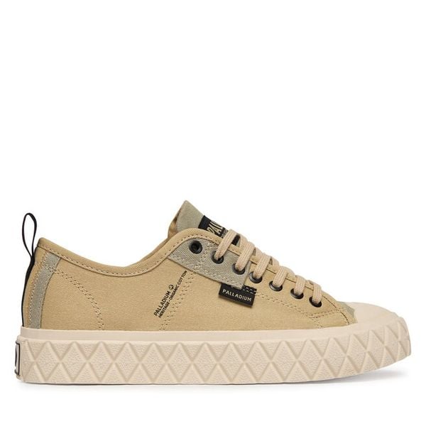 Trampki Palladium. Brązowe trampki i tenisówki damskie Palladium, bez wzorów, bez zapięcia. Za 240.99 zł.