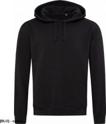 Stedman SST5630 - Bluza z kapturem SST5630 unisex. - czarny M. Czarne bluzy damskie Stedman, m, bez wzorów, bez ramiączek, z kapturem. Za 221.50 zł.