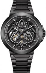 Zegarek męski Fiyta DGA35011.HHH czarny. Czarne zegarki męskie Fiyta, bez wzorów. Za 1,250.00 zł.