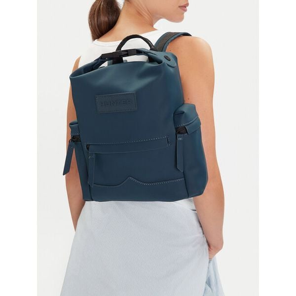 Plecak Hunter. Niebieskie plecaki męskie Hunter, bez wzorów. Za 169.99 zł.