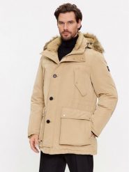 Boss Kurtka puchowa Dadico 50499371 Beżowy Regular Fit. Brązowe kurtki męskie Boss, m, bez wzorów, z puchu, bez kaptura. Za 2,019.00 zł.