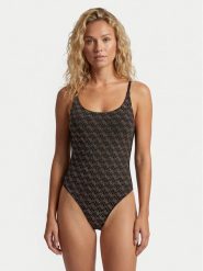 Guess Strój kąpielowy E6GJ25 KCUO2 Czarny. Czarne stroje kąpielowe damskie Guess, xs, z aplikacjami, z syntetyku. Za 549.99 zł.