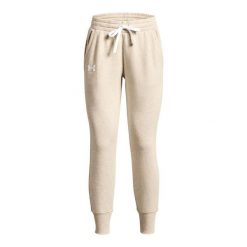 Spodnie Do Biegania Rival Fleece Dla Kobiet. Brązowe spodnie dresowe damskie Under Armour, bez wzorów, sportowe, długie. Za 260.99 zł.