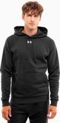 Under Armour Bluza męska Under Armour Rival Fleece Hoodie czarna 1379757 001 2XL. Czarne bluzy męskie Under Armour, m, bez wzorów, bez kaptura. Za 249.79 zł.