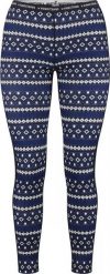 Odlo Lune Pant - Damskie legginsy trengowe, termoaktywne, granatowe, r. L. Legginsy damskie ODLO, bez wzorów. Za 192.65 zł.
