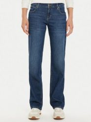 Lee Jeansy Zoe 112355524 Niebieski Straight Fit. Niebieskie jeansy damskie Lee, bez wzorów, z bawełny. Za 239.99 zł.