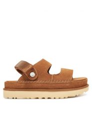 Ugg Sandały W Goldenstar Glide 1167399 Brązowy. Brązowe sandały damskie UGG, bez wzorów, ze skóry, bez obcasa, na płaskiej podeszwie, bez zapięcia. Za 509.99 zł.