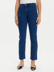 Fransa Jeansy Luxe 20613554 Niebieski Straight Fit. Niebieskie jeansy damskie Fransa, bez wzorów, z bawełny. Za 149.99 zł.