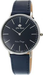 Zegarek Gino Rossi męski Blend Slim czarny (11014A-6F1). Czarne zegarki męskie Gino Rossi, bez wzorów. Za 149.00 zł.