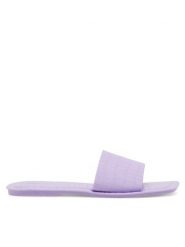 JENNY Klapki CT1011-3 Fioletowy. Fioletowe klapki damskie Jenny, bez wzorów, z tworzywa sztucznego, bez obcasa, bez zapięcia. Za 39.99 zł.