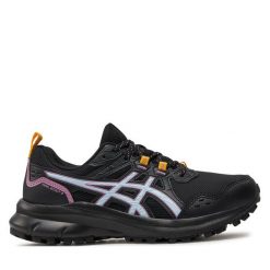 Buty do biegania Asics. Czarne obuwie sportowe damskie Asics, bez wzorów, bez zapięcia, do biegania. Za 219.99 zł.
