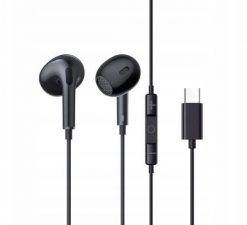 Słuchawki Baseus Przewodowe Encok CZ17 douszne USB-C - czarne (6932172655891). Czarne słuchawki douszne Baseus. Za 21.32 zł.