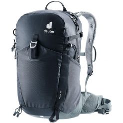 Plecak górski Deuter Trail 25 - blk/shale. Czarne plecaki damskie Deuter, bez wzorów, sportowe. Za 492.99 zł.