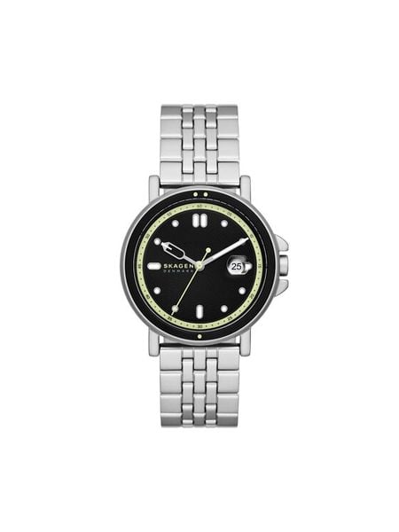 Skagen Zegarek Signatur Sport SKW6919 Srebrny. Szare, analogowe zegarki męskie Skagen, bez wzorów, srebrne. Za 619.99 zł.