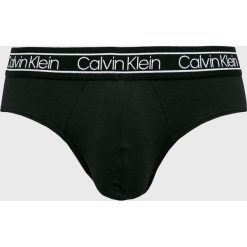Calvin Klein Underwear - Slipy. Czarne slipki męskie Calvin Klein Underwear, m, bez wzorów, z bawełny. W wyprzedaży za 69.90 zł.