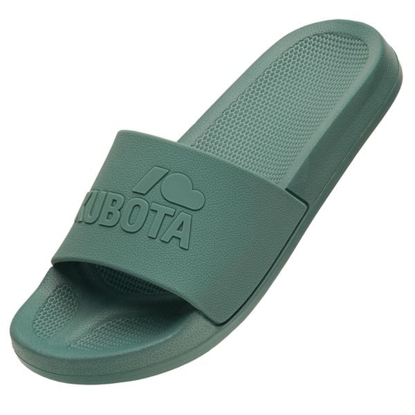 Kubota Klapki Basenowe Basic Plain. Zielone klapki damskie Kubota, bez wzorów, sportowe, bez obcasa, bez zapięcia. Za 99.99 zł.