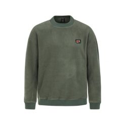 Polarowa bluza Protest Nollie. Zielone bluzy sportowe męskie Protest, m, bez wzorów, z polaru, bez kaptura. Za 274.50 zł.