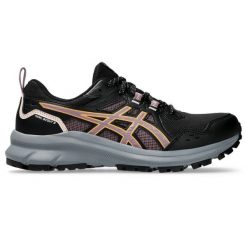 Buty biegowe dla kobiet Asics Trial Scout 3. Czarne obuwie trekkingowe damskie Asics, z materiału, bez zapięcia. Za 289.99 zł.