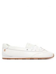 Tommy Hilfiger Baleriny Bella Ballet Sneaker FW0FW09449 Biały. Białe balerinki damskie Tommy Hilfiger, bez wzorów, ze skóry, bez obcasa, bez zapięcia. Za 449.99 zł.