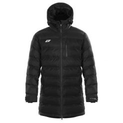 Kurtka zimowa męska Madera Coat Senior. Czarne kurtki męskie Zina, na zimę, m, bez wzorów, sportowe, bez kaptura. W wyprzedaży za 399.00 zł.