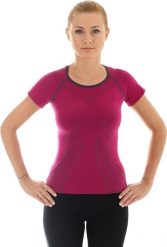 Brubeck Koszulka dasmka amarant r. XL (SS10230). Bluzki damskie Brubeck, xl, bez wzorów, bez kołnierzyka, bez ramiączek. Za 69.00 zł.