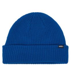 Czapka Vans. Niebieskie czapki męskie Vans, na zimę, bez wzorów. Za 109.99 zł.