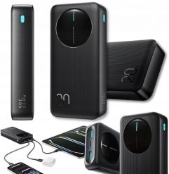 Powerbank Joyroom Powerbank Joyroom JR-PBF14 Pro 22,5W 20000mAh z wyświetlaczem cyfrowym 2x USB-A 1x USB-C - czarny. Czarne powerbanki Joyroom. Za 78.90 zł.