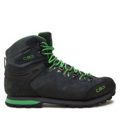 Trekkingi CMP. Szare botki męskie CMP, bez wzorów, sportowe, bez obcasa, bez zapięcia. Za 399.99 zł.