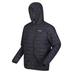 Kurtka turystyczna dla mężczyzn Hooded Hillpack z kapturem. Zielone kurtki męskie Regatta, l, bez wzorów, z poliamidu, sportowe, z kapturem. Za 499.99 zł.