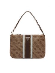 Guess Torebka PW7583 P6474 Brązowy. Brązowe torebki do ręki damskie Guess, z aplikacjami, ze skóry, bez dodatków. Za 264.99 zł.