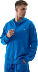 MĘSKA BLUZA SPORTOWA BAWEŁNIANA 4F M1011 Z KAPTUREM R. L. Bluzy sportowe męskie 4F, l, bez wzorów, z bawełny, z kapturem. Za 119.65 zł.